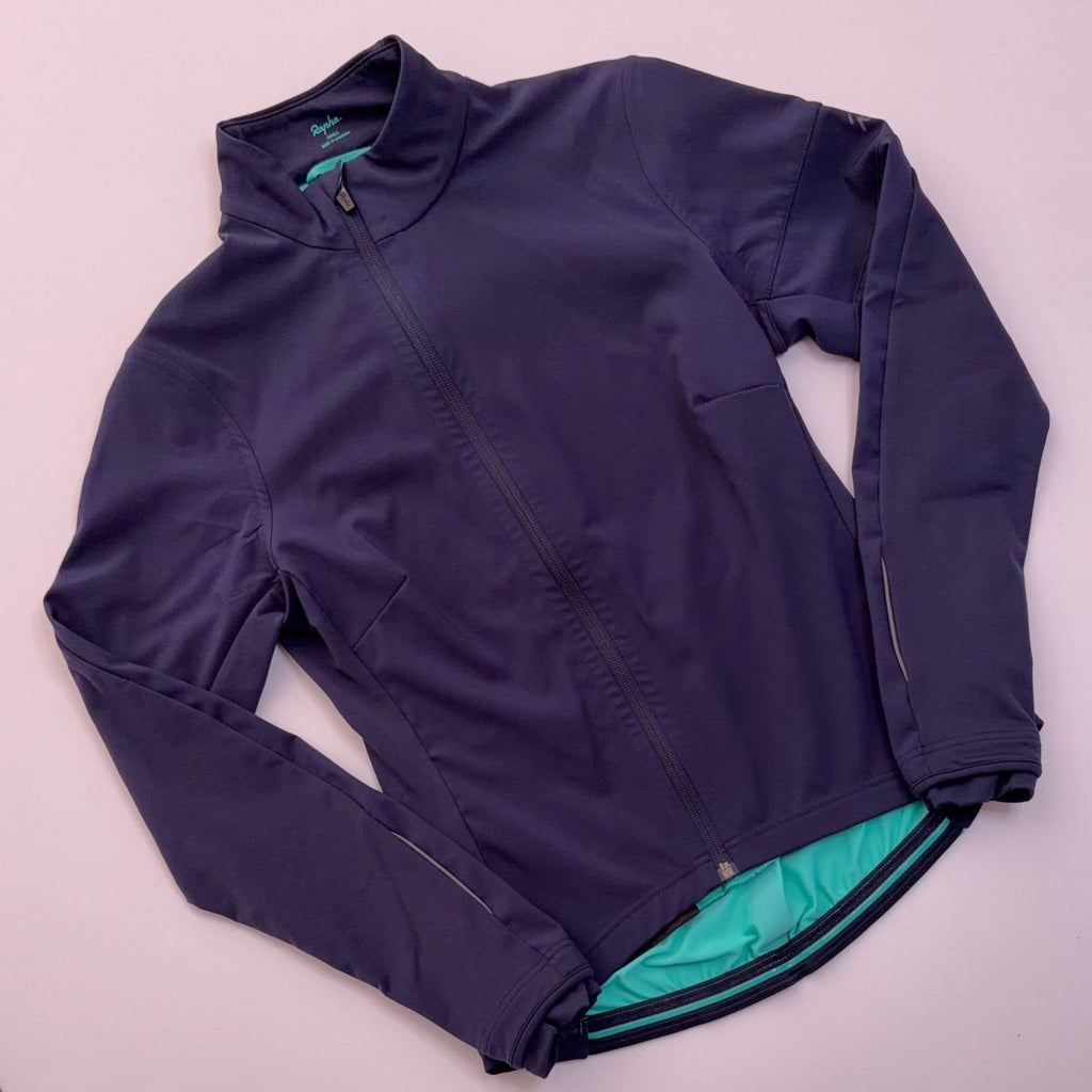 Rapha Women's Souplesse Long Sleeve Jersey - S - Navy - Excellent Used Condition - Pedalling Wears