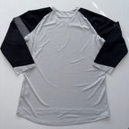 Rapha Women's Trail MTB Jersey (3/4 Sleeve) - XL - Light Grey / Black - Excellent Used Condition - Pedalling Wears