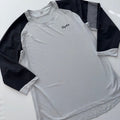 Rapha Women's Trail MTB Jersey (3/4 Sleeve) - XL - Light Grey / Black - Excellent Used Condition - Pedalling Wears
