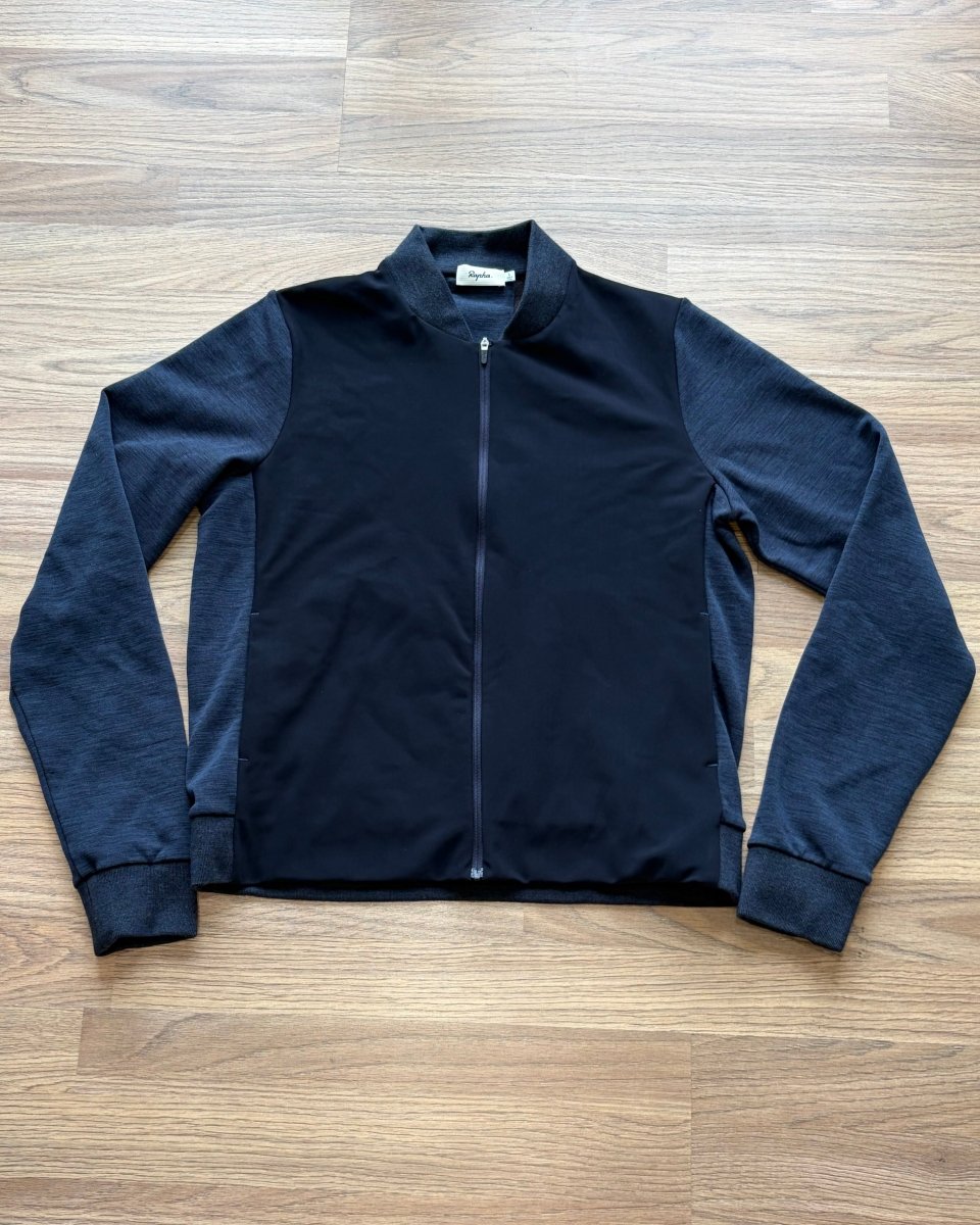 Rapha Women's Two - Tone Bomber Jacket - L - Navy - Excellent Condition - Pedalling Wears