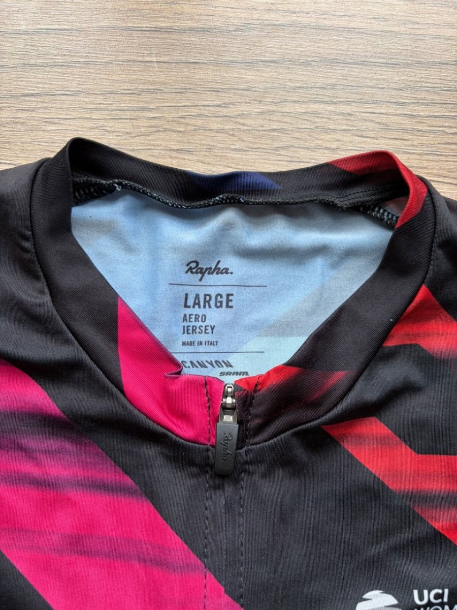 Rapha x Canyon SRAM UCI Team Women’s Aero Jersey - L - Very Good Condition - Pedalling Wears
