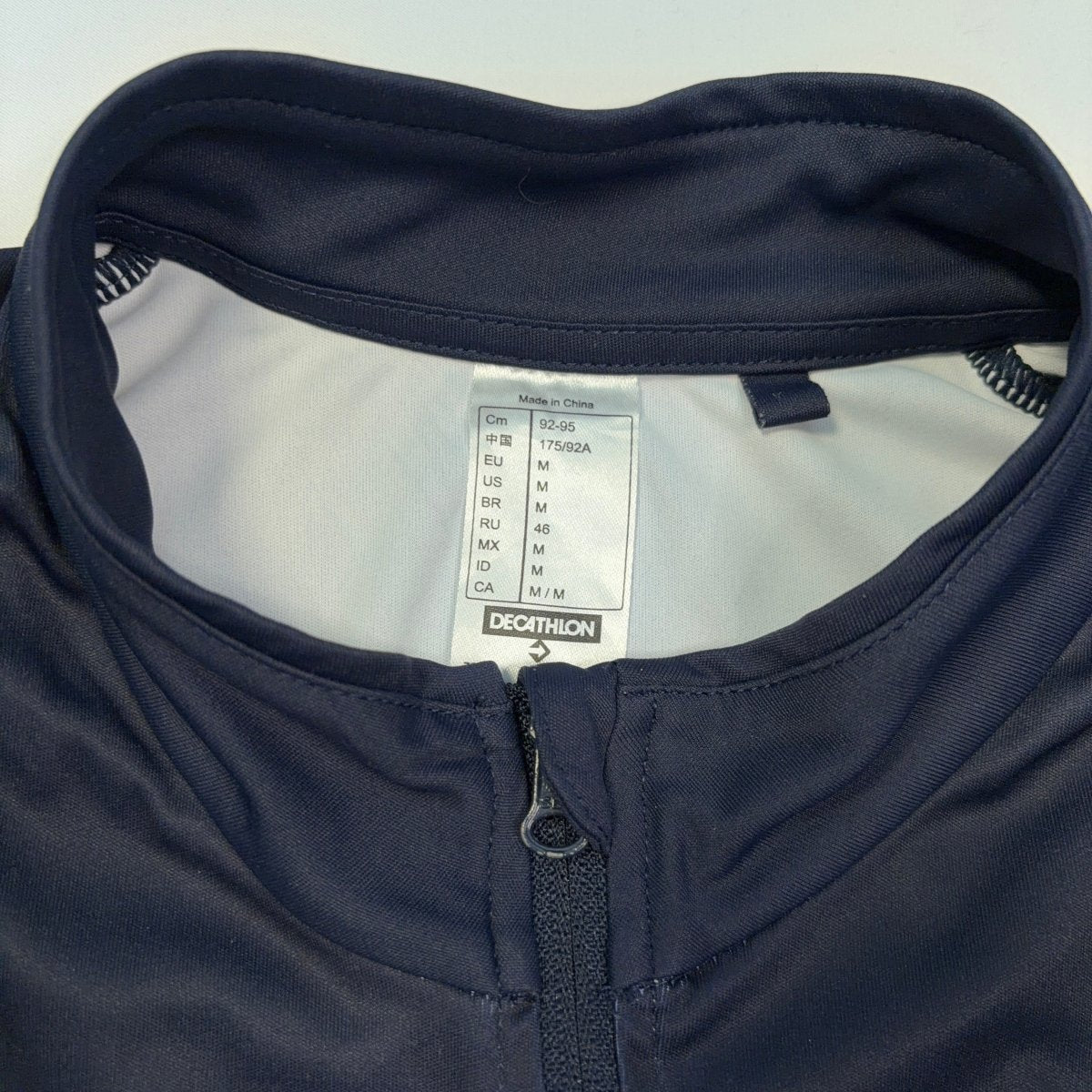 Triban Men’s RC500 Stripped Cycling Gilet - M - Navy / Orange - Excellent Used Condition - Pedalling Wears