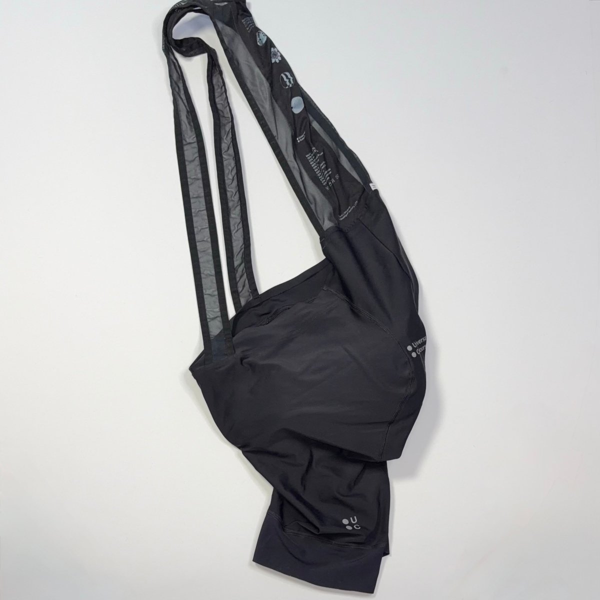 Universal Colours Men’s Mono Bib Shorts - XXL - Black - Excellent Used Condition - Pedalling Wears