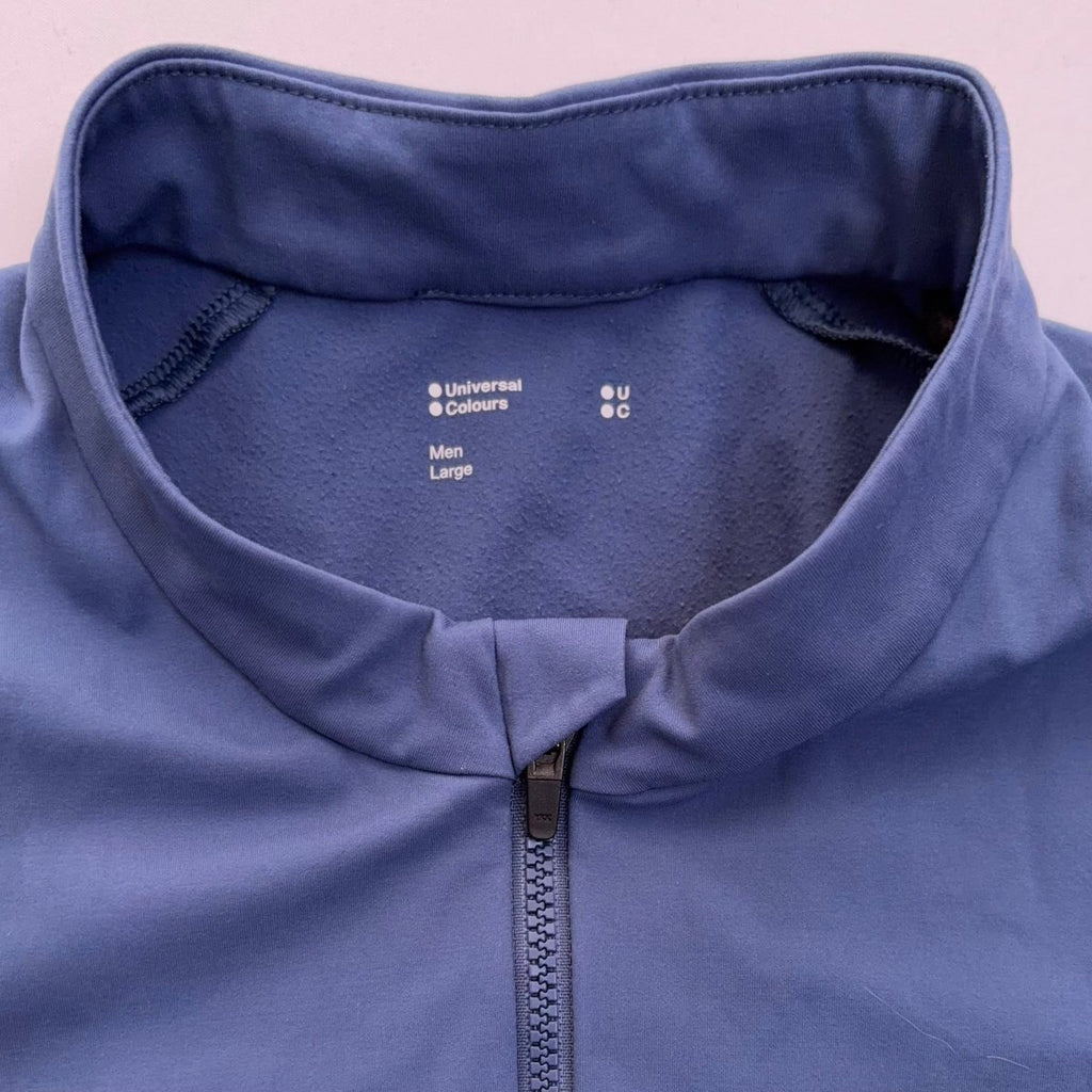 Universal Colours Men's Mono Jersey - L - Petrol Blue - Excellent Used Condition - Pedalling Wears