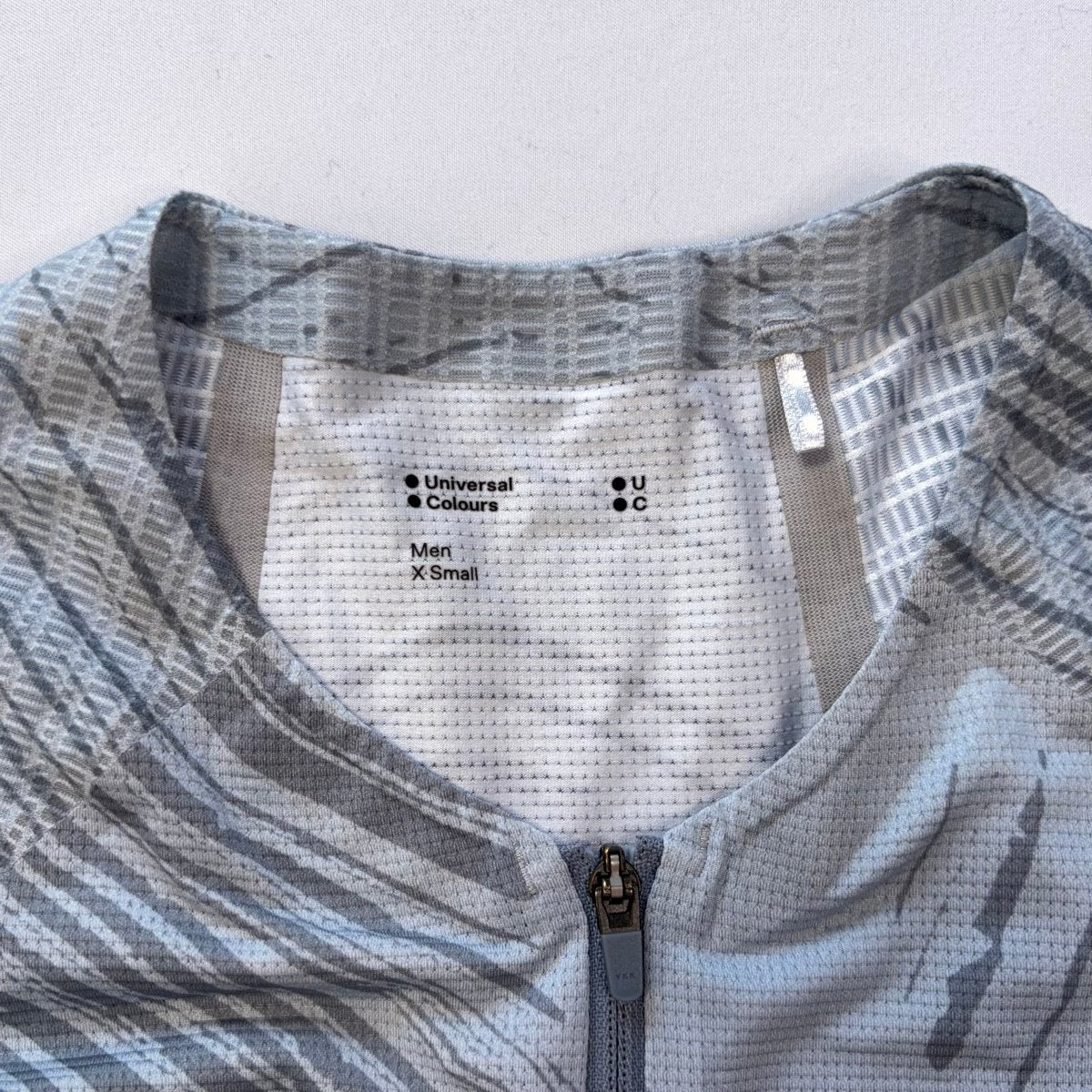 Universal Colours Men’s Spectrum Light Jersey - XS - Grey - Excellent Used Condition - Pedalling Wears