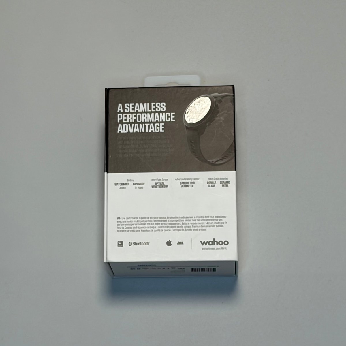 Wahoo Elemnt Rival GPS Multisport Watch - Stealth Grey - Brand New - Pedalling Wears