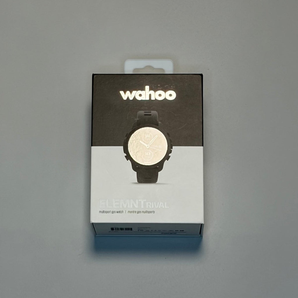 Wahoo Elemnt Rival GPS Multisport Watch - Stealth Grey - Brand New - Pedalling Wears